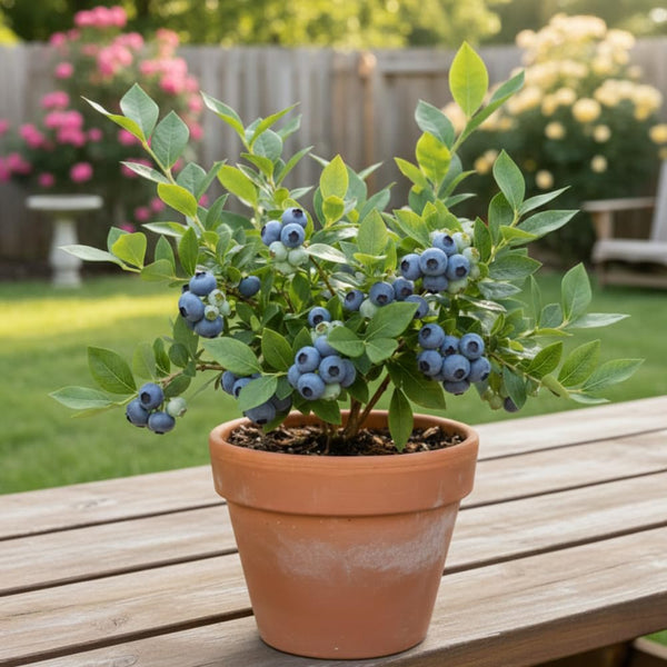 2 Biloxi Blueberry Live Plants, Home Garden Plant, 4-7 Inch Tall